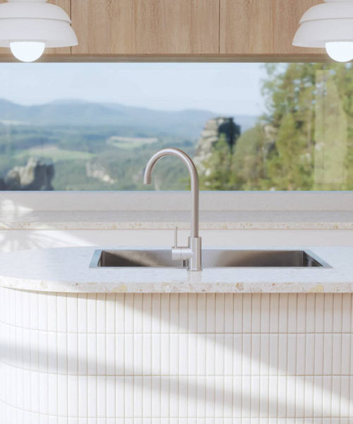 Évier de cuisine double 760 mm - acier inoxydable - Jaboty