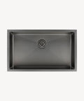 Évier simple 750 mm - gun metal brossé - Hiba