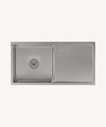 Évier de cuisine simple 880 mm - acier inoxydable - Limba