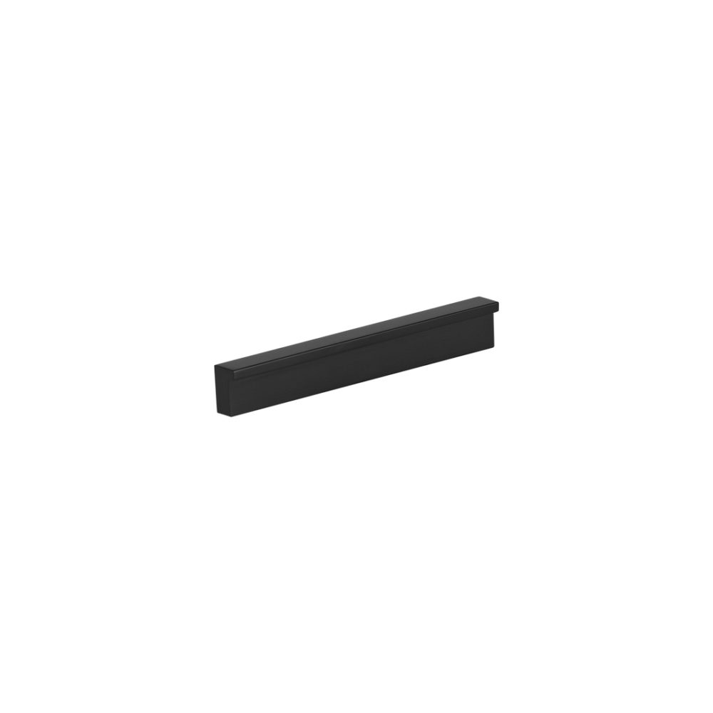 Poignée de meuble de cuisine 115 mm - noir mat - Nigelle