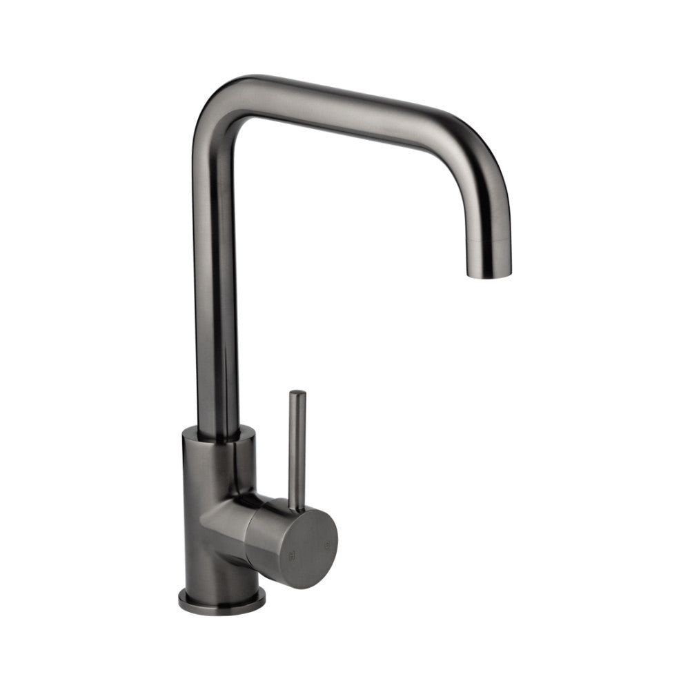 Mitigeur de cuisine carré gunmétal brossé - Allium