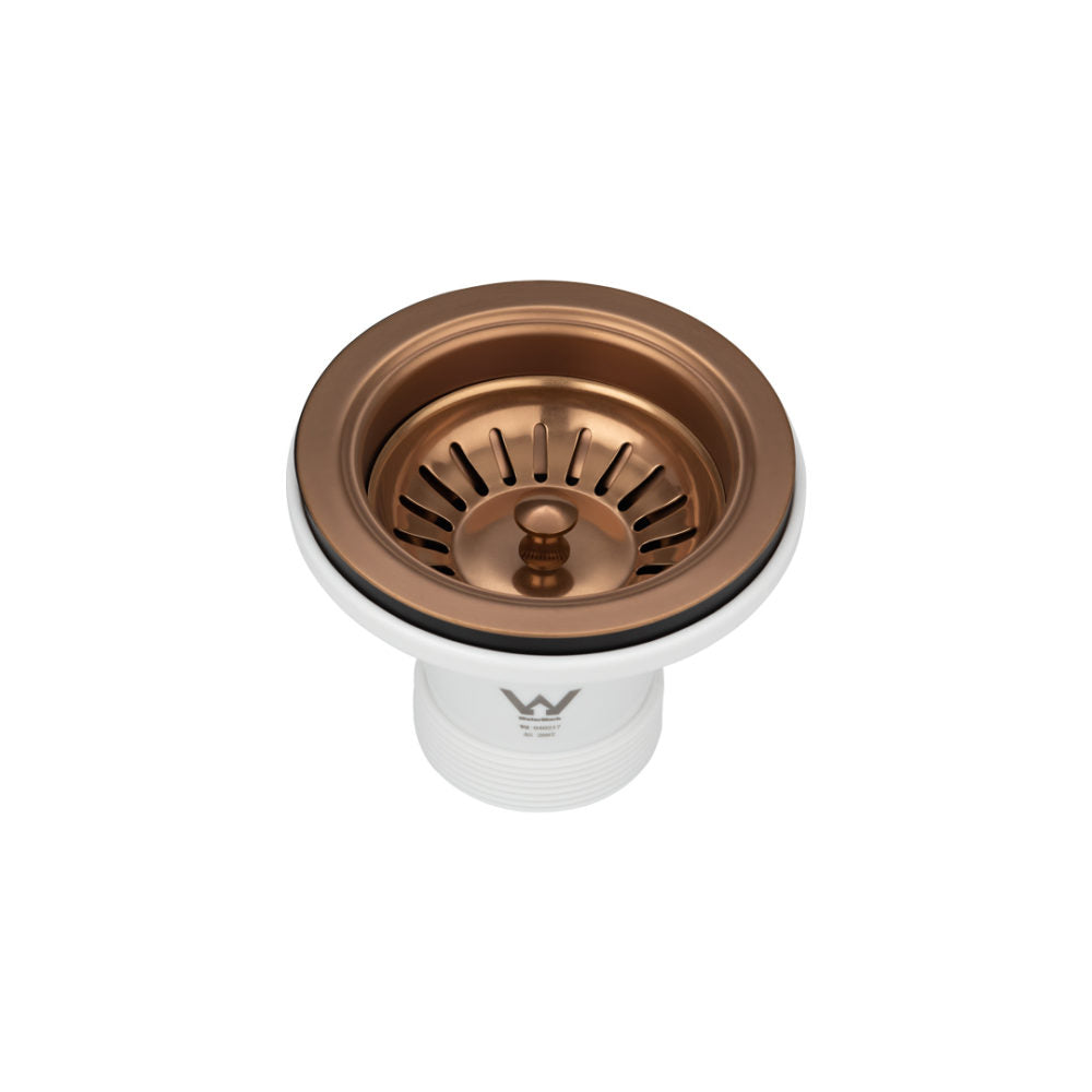 Bonde d'évier - cuivre brossé